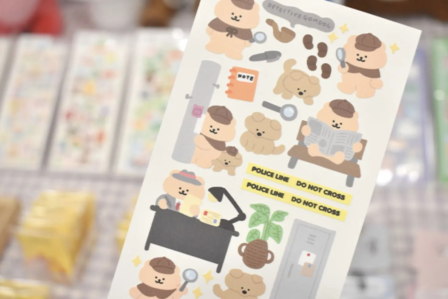 Bear Series Deco Sticker