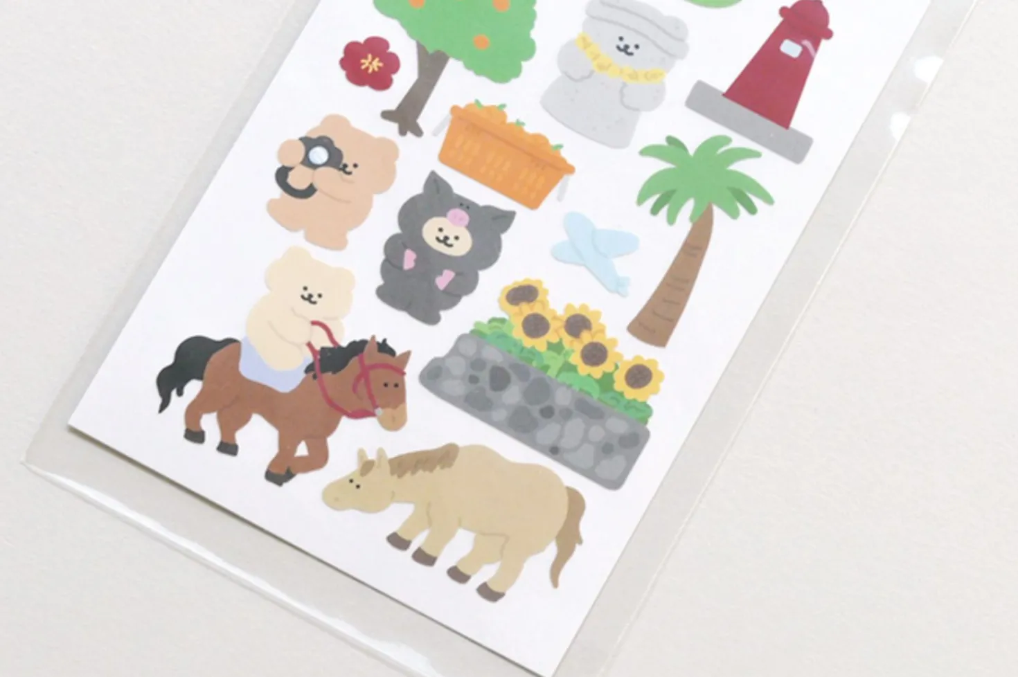 Bear Series Deco Sticker