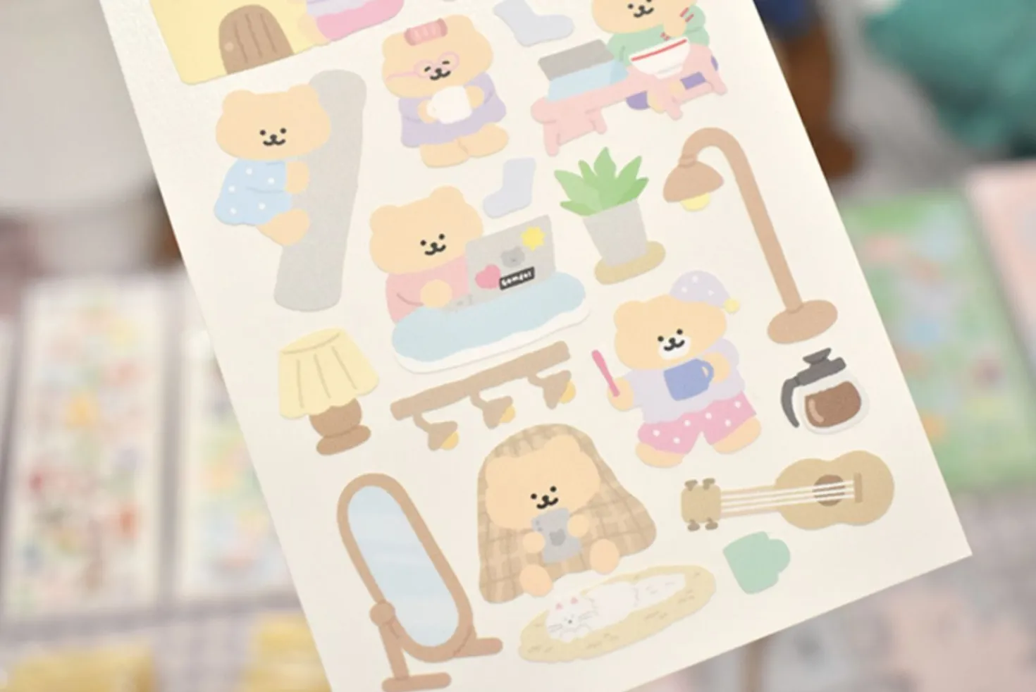 Bear Series Deco Sticker