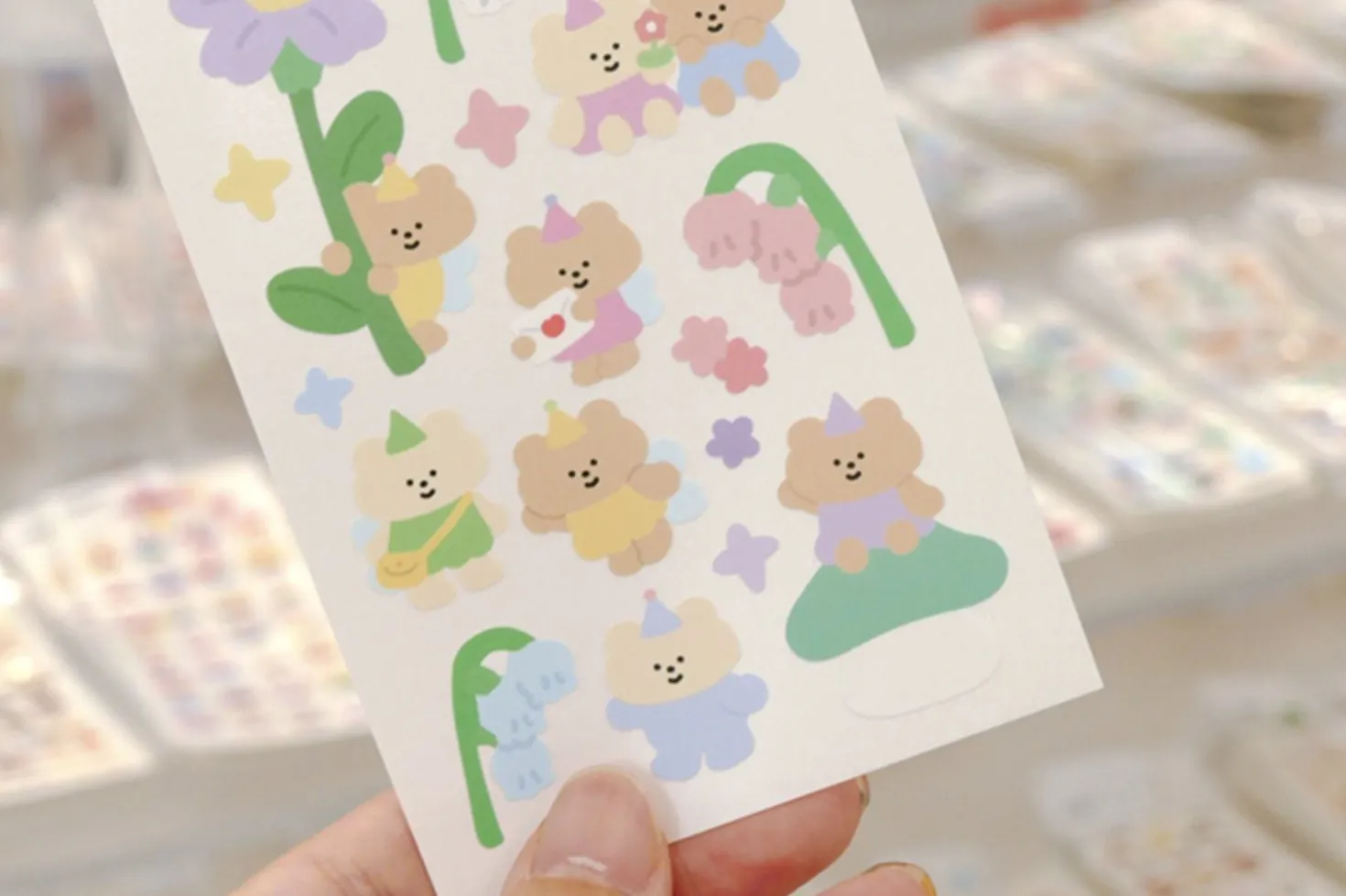 Bear Series Deco Sticker