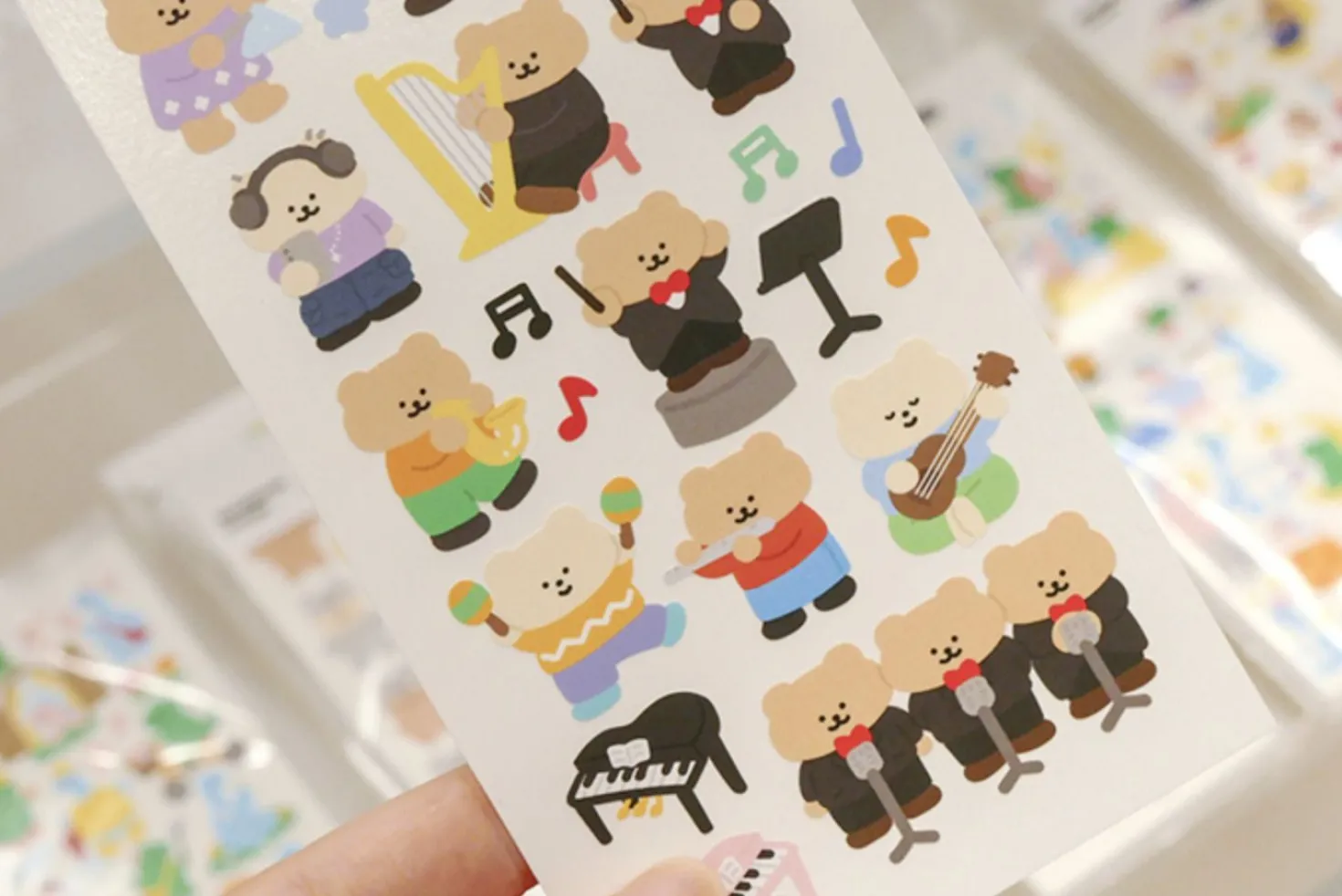 Bear Series Deco Sticker