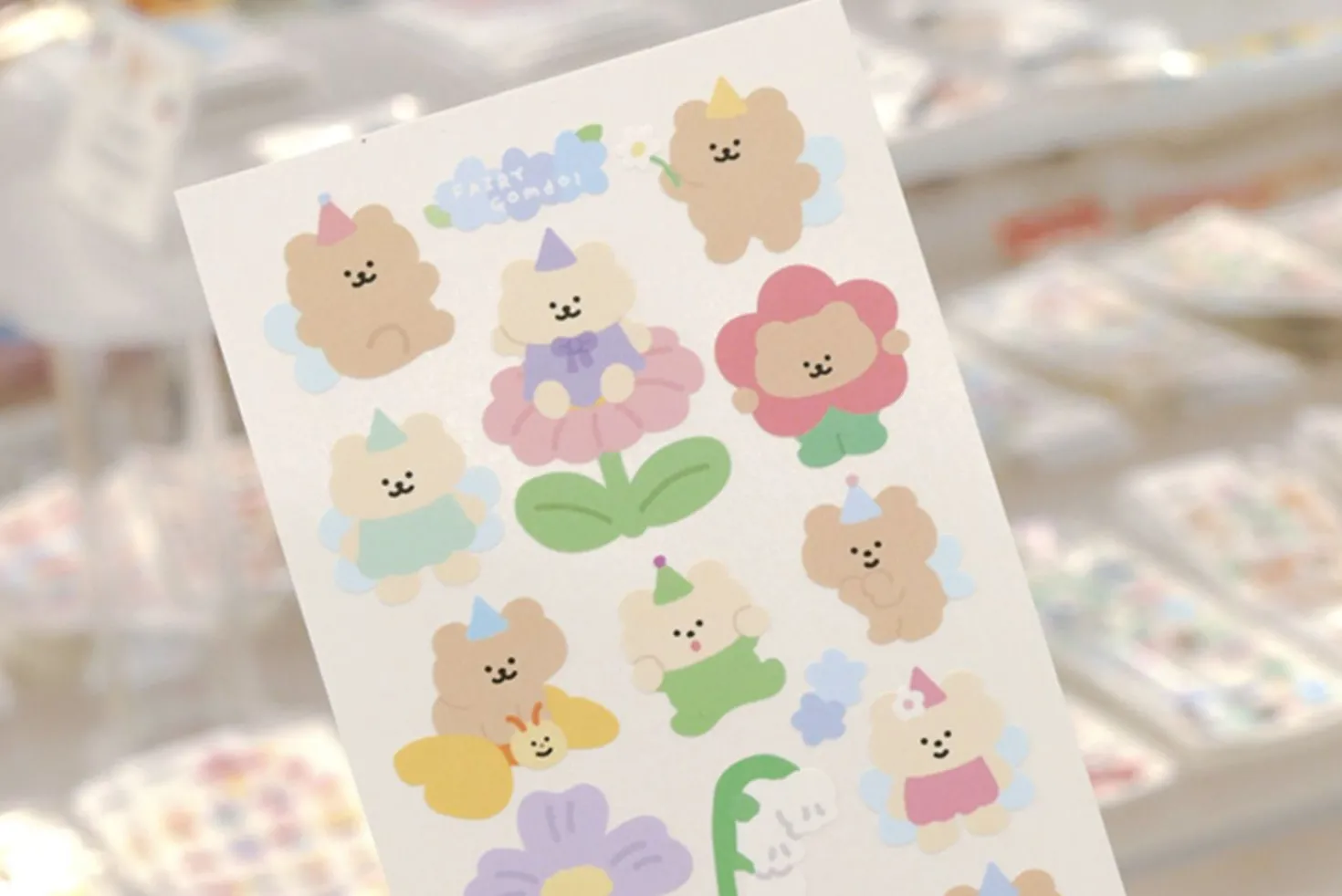 Bear Series Deco Sticker