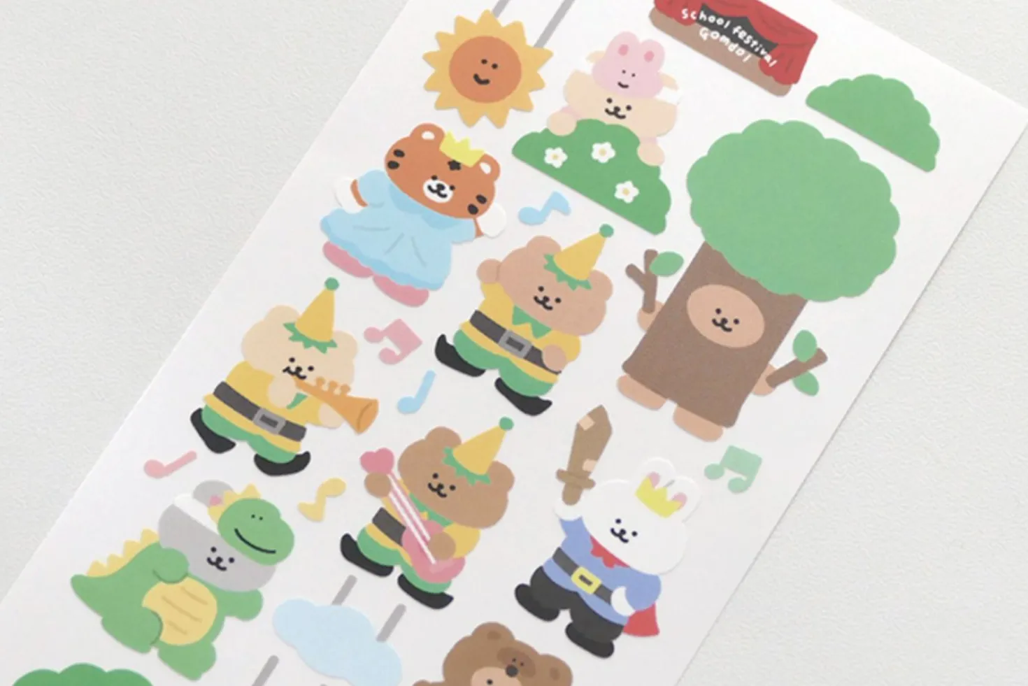 Bear Series Deco Sticker