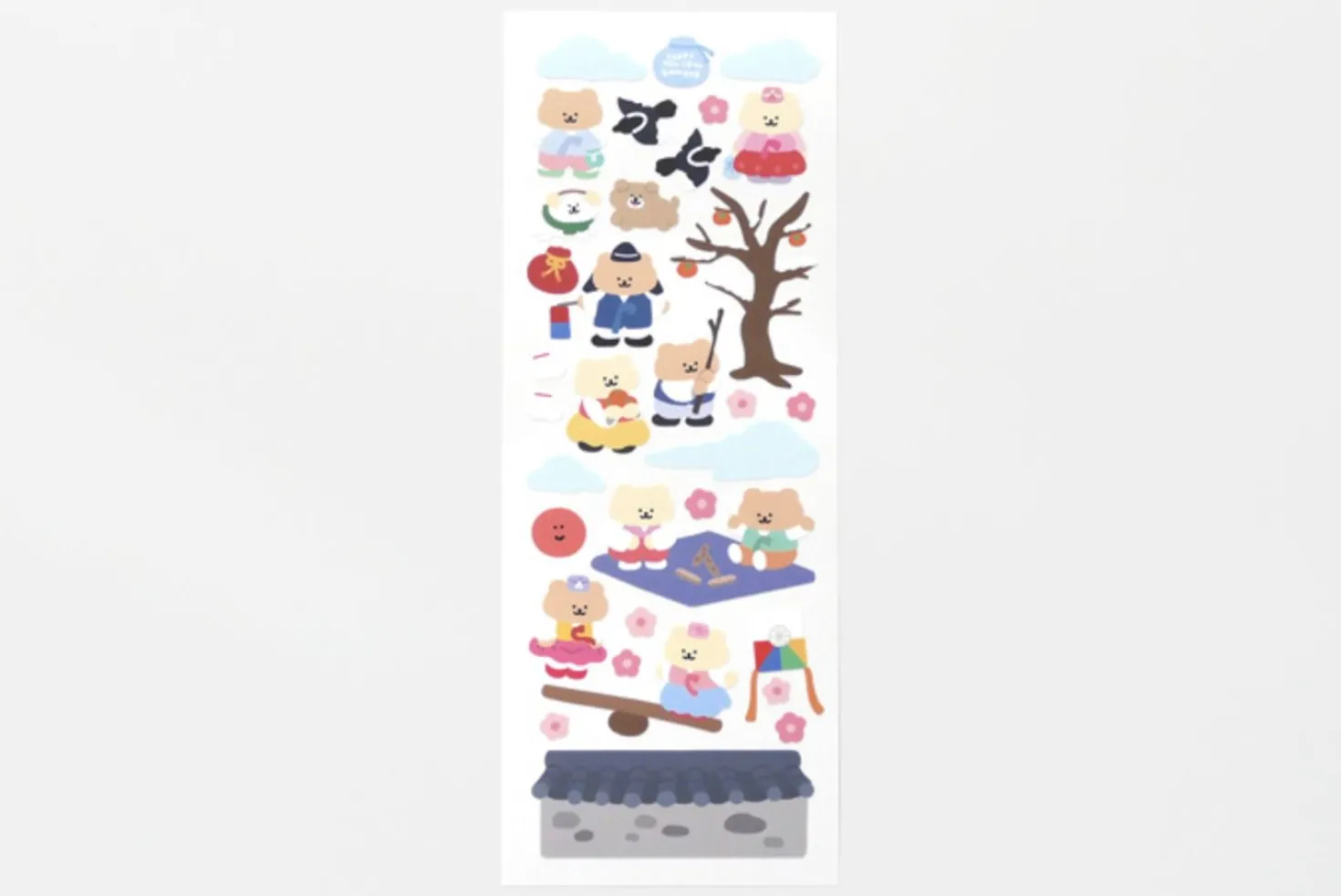 Bear Series Deco Sticker