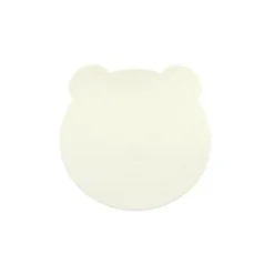 Bear Vegan Leather Mouse Pad