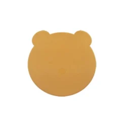 Bear Vegan Leather Mouse Pad