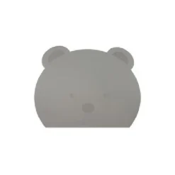 Bear Vegan Leather Placemat