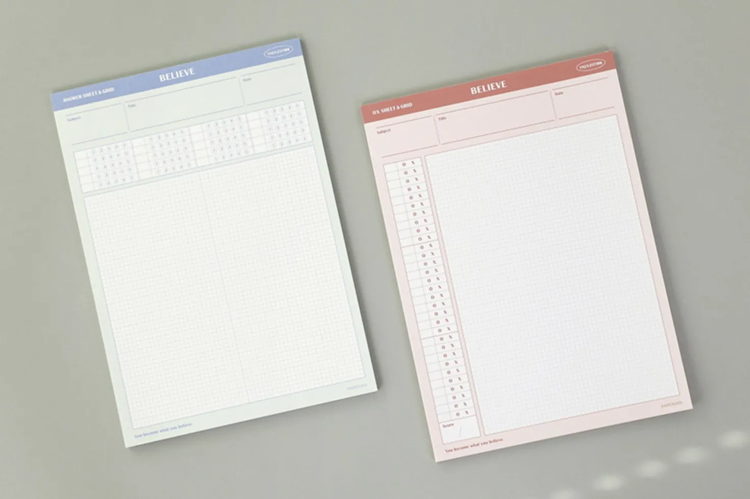 Believe B5 Study Notepad