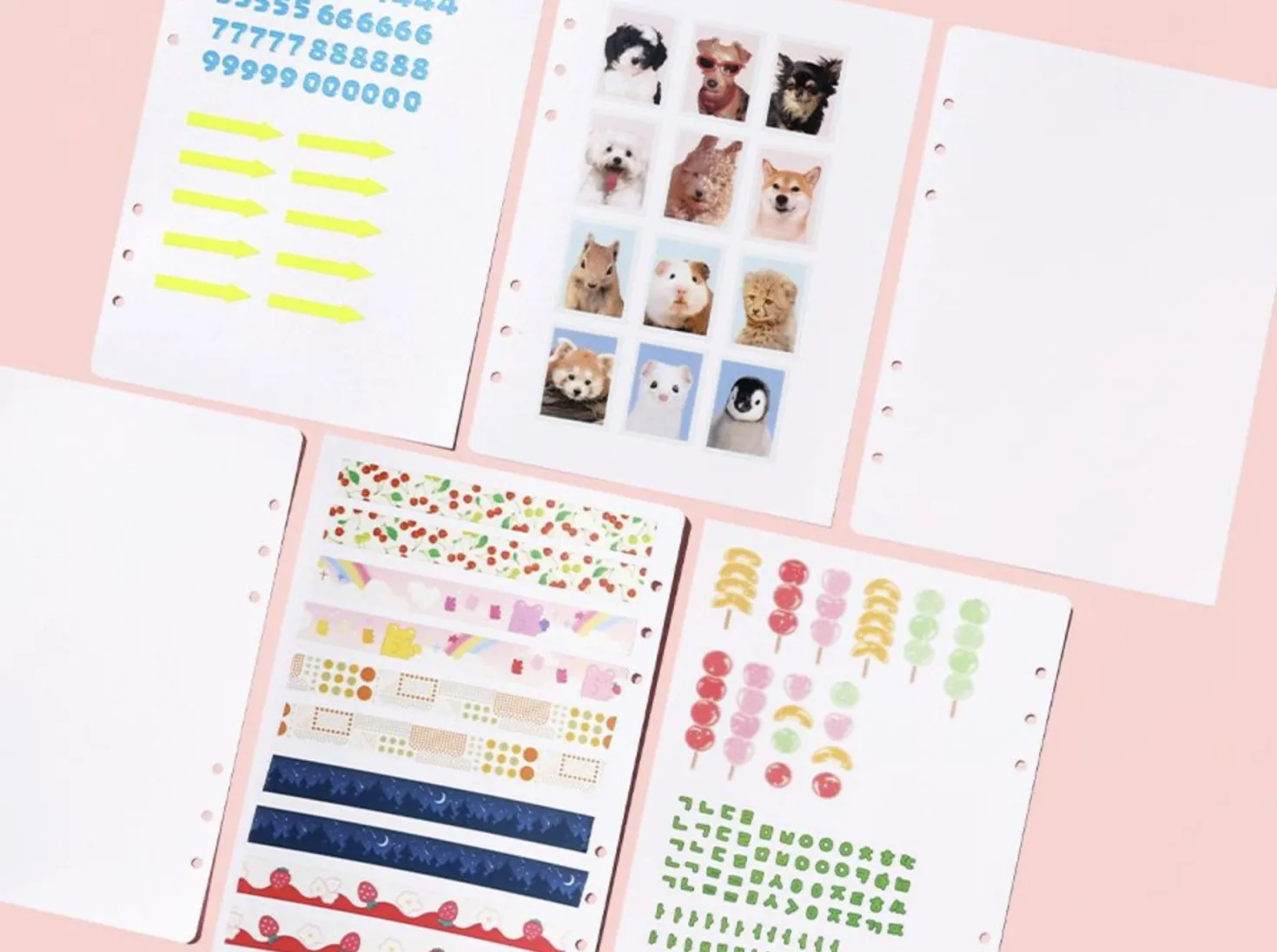 Be On D Sticker Book 6 Ring A5 Refill