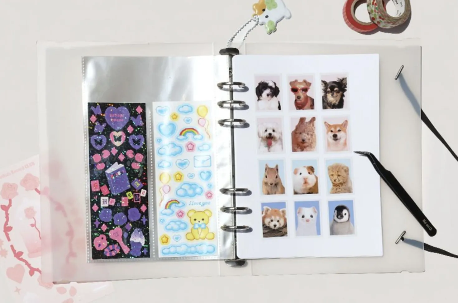 Be On D Sticker Book 6 Ring A5 Refill