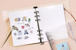 Be On D Sticker Book 6 Ring A6 Wide Refill