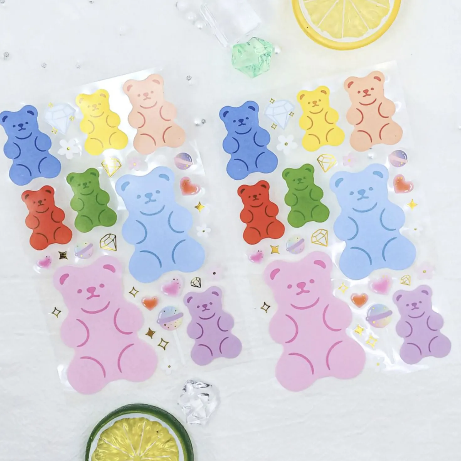 Big Size Jelly Bear Sticker