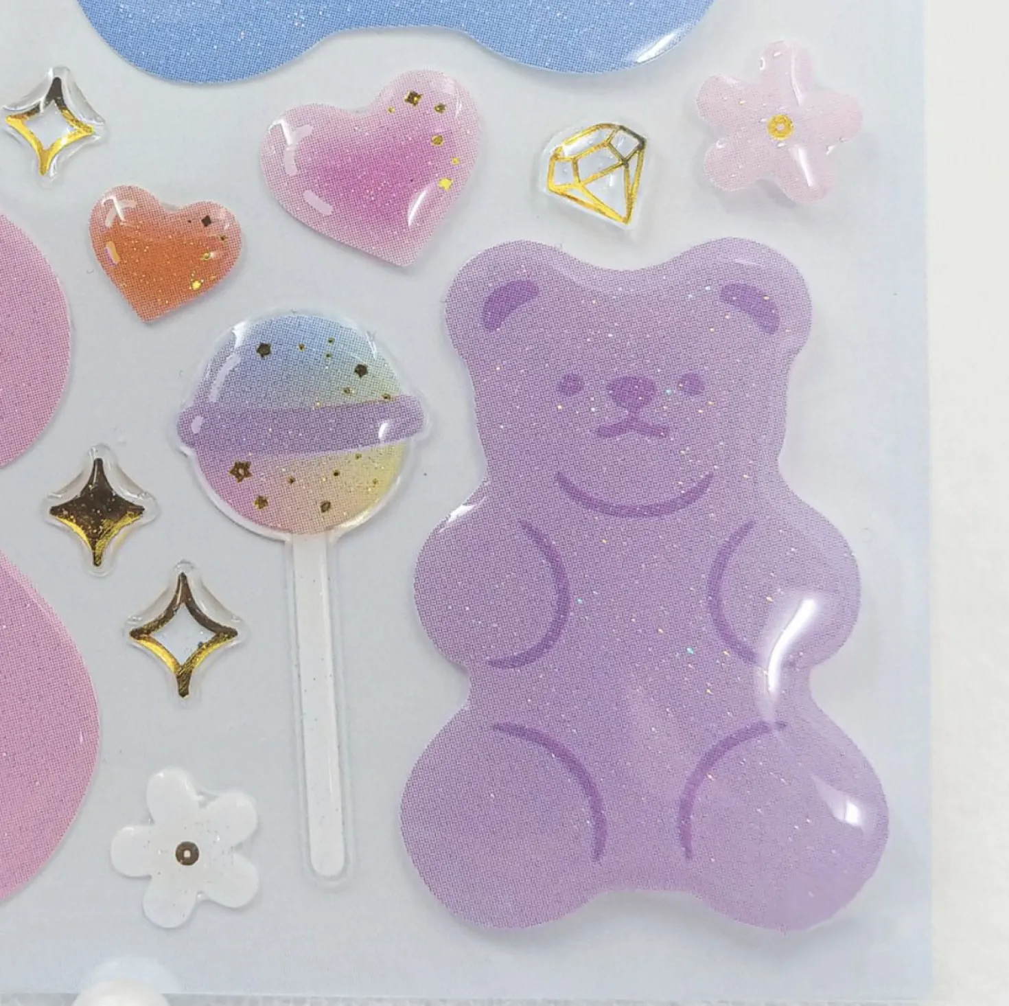 Big Size Jelly Bear Sticker