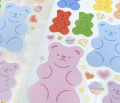Big Size Jelly Bear Sticker