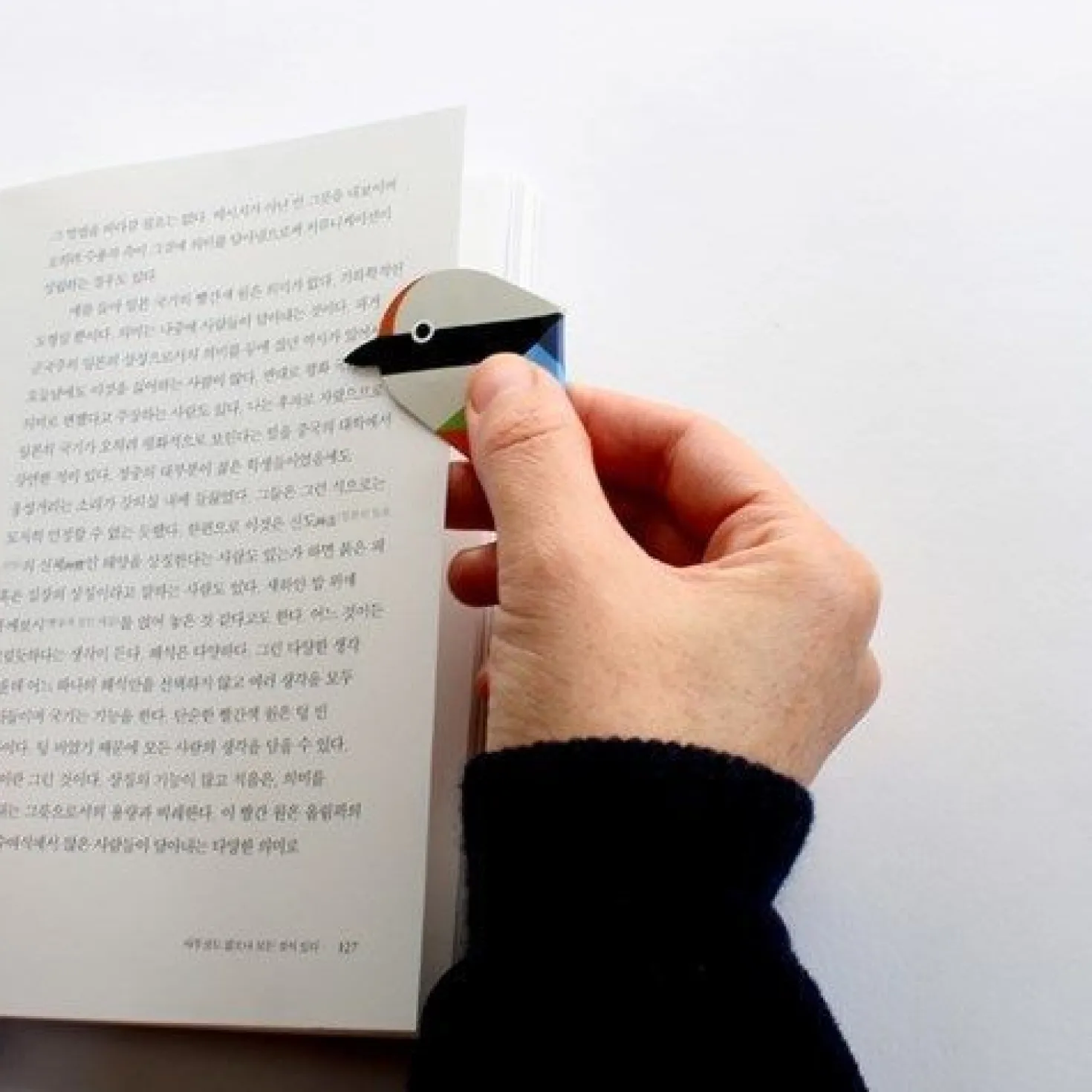 Bird Magnetic Bookmark Pen