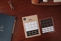 Black & White Index Sticker Set