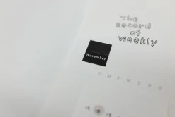 Black & White Index Sticker Set