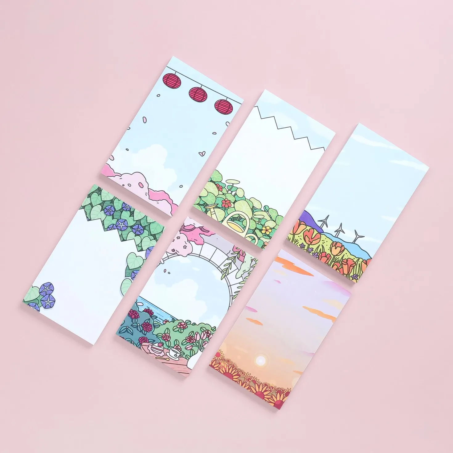Blooming Garden Sticky Note