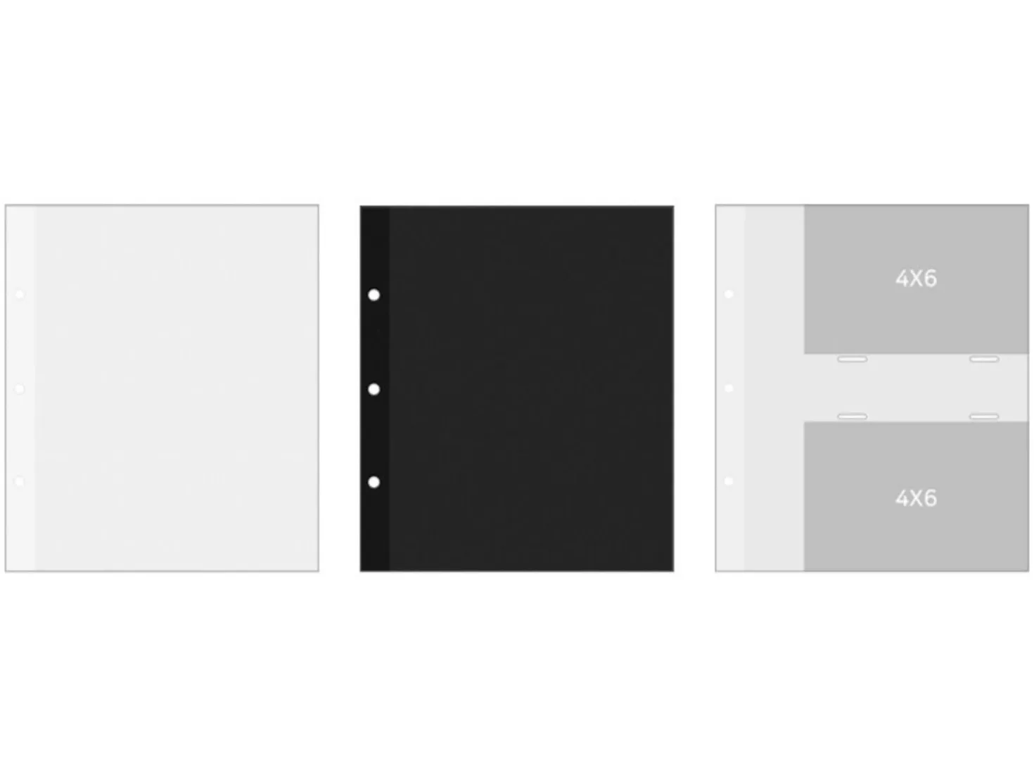 Bonne Journee Wide Binder Photo Album