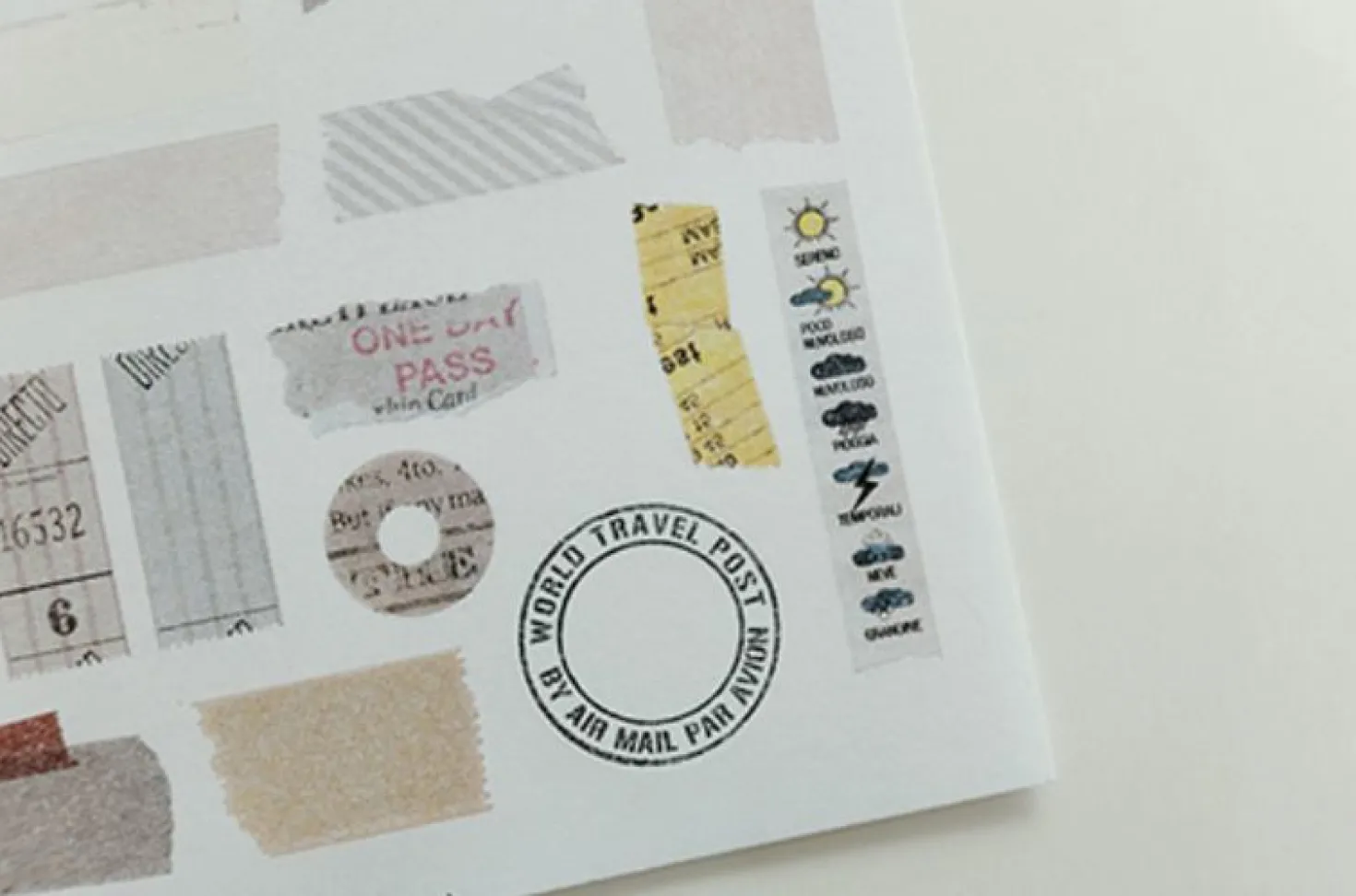 Bon Voyage Deco Sticker