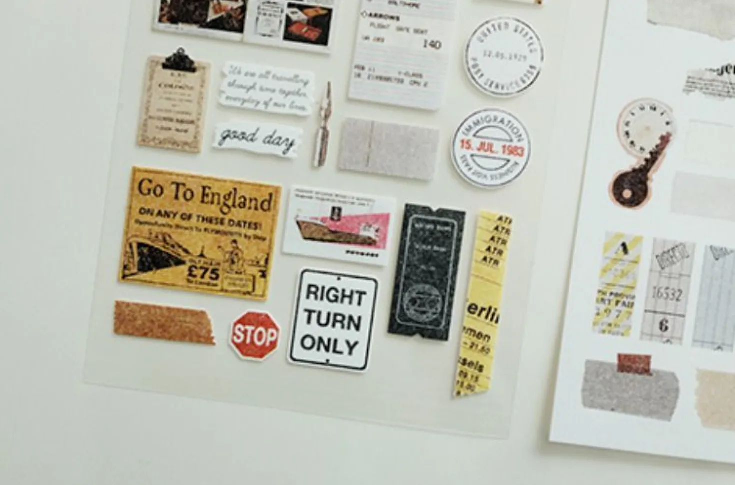 Bon Voyage Deco Sticker