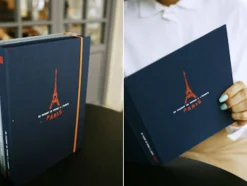 Book Cloth Hard Cover + Notebook Set