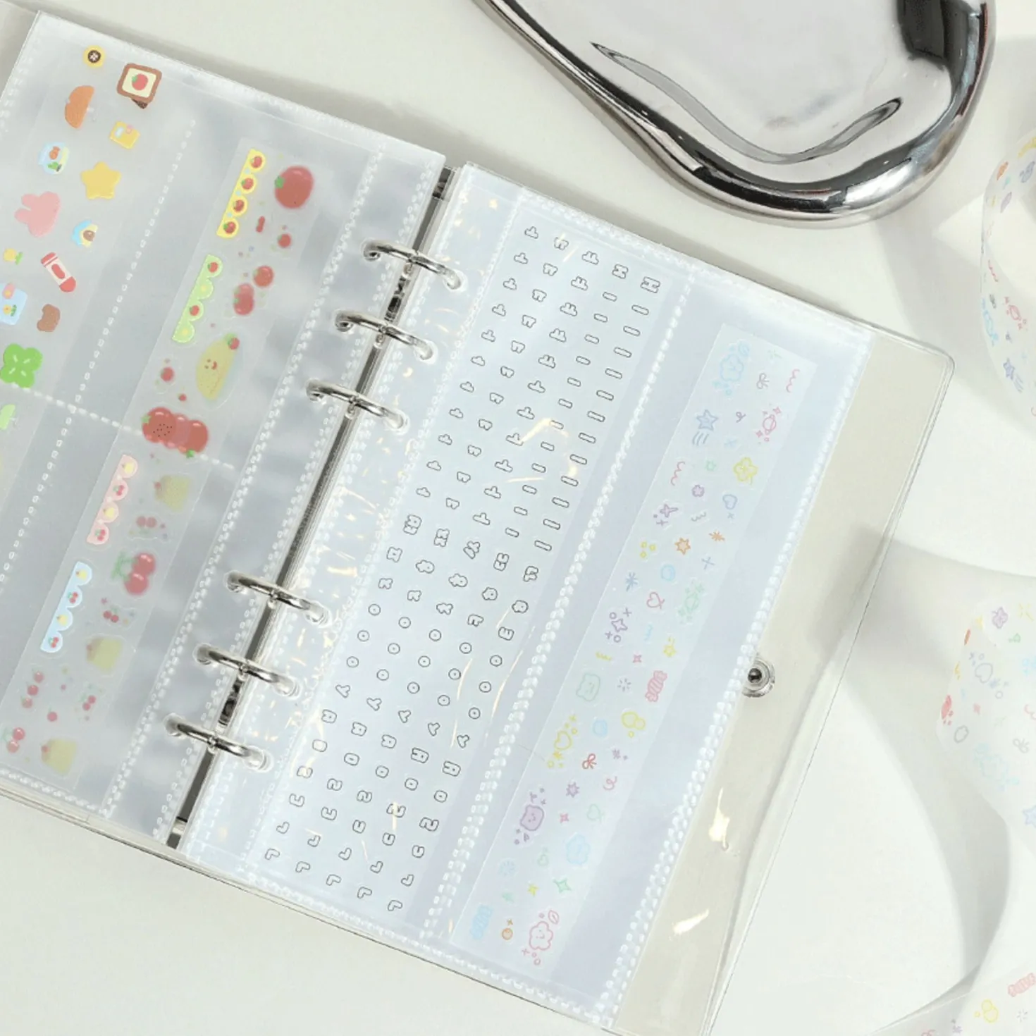 Bubble Hangul Kiss Cut Deco Tape