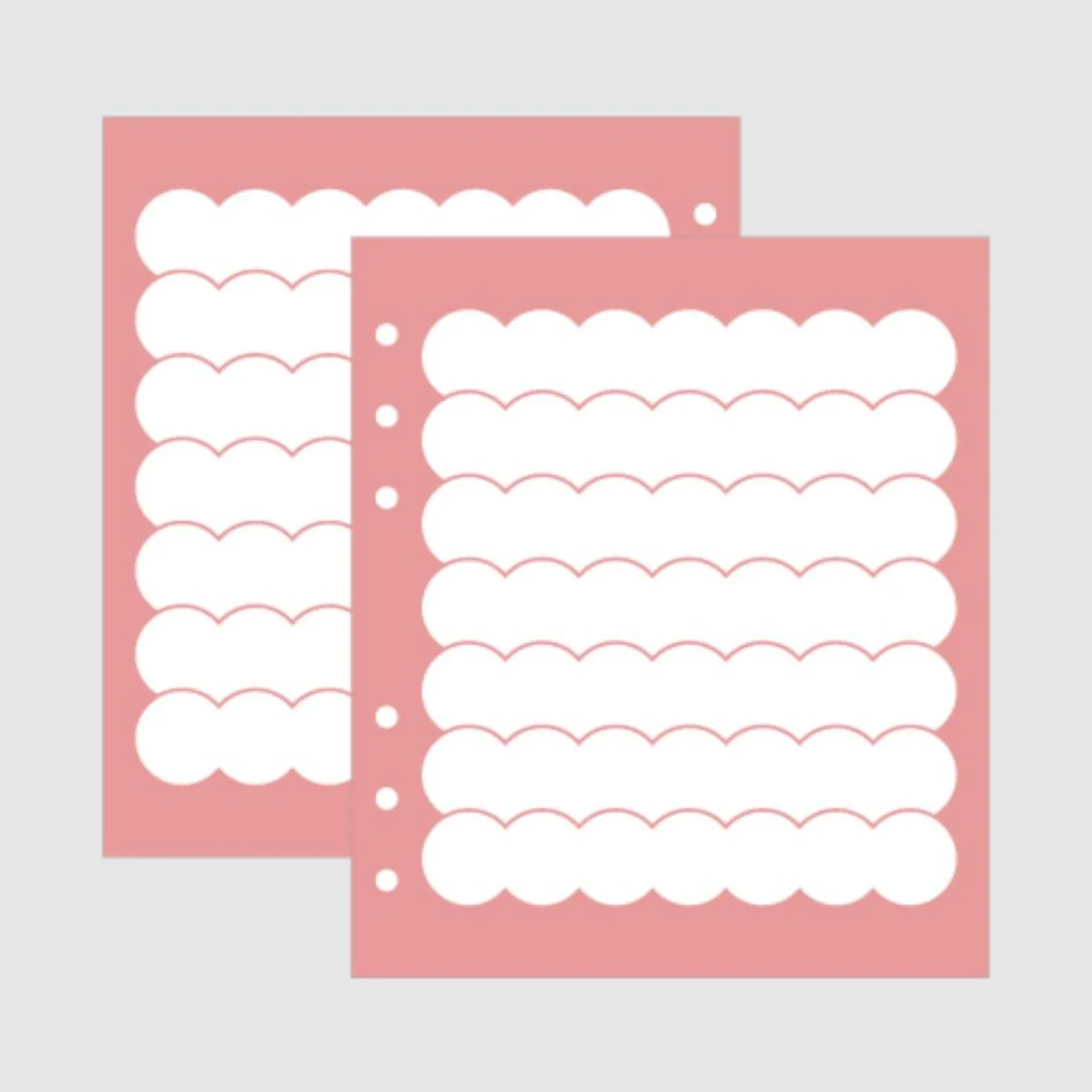 Bubble 6 Ring A6 Wide 2 Month Planner Refill