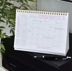 Bucket Book Tracker Calendar