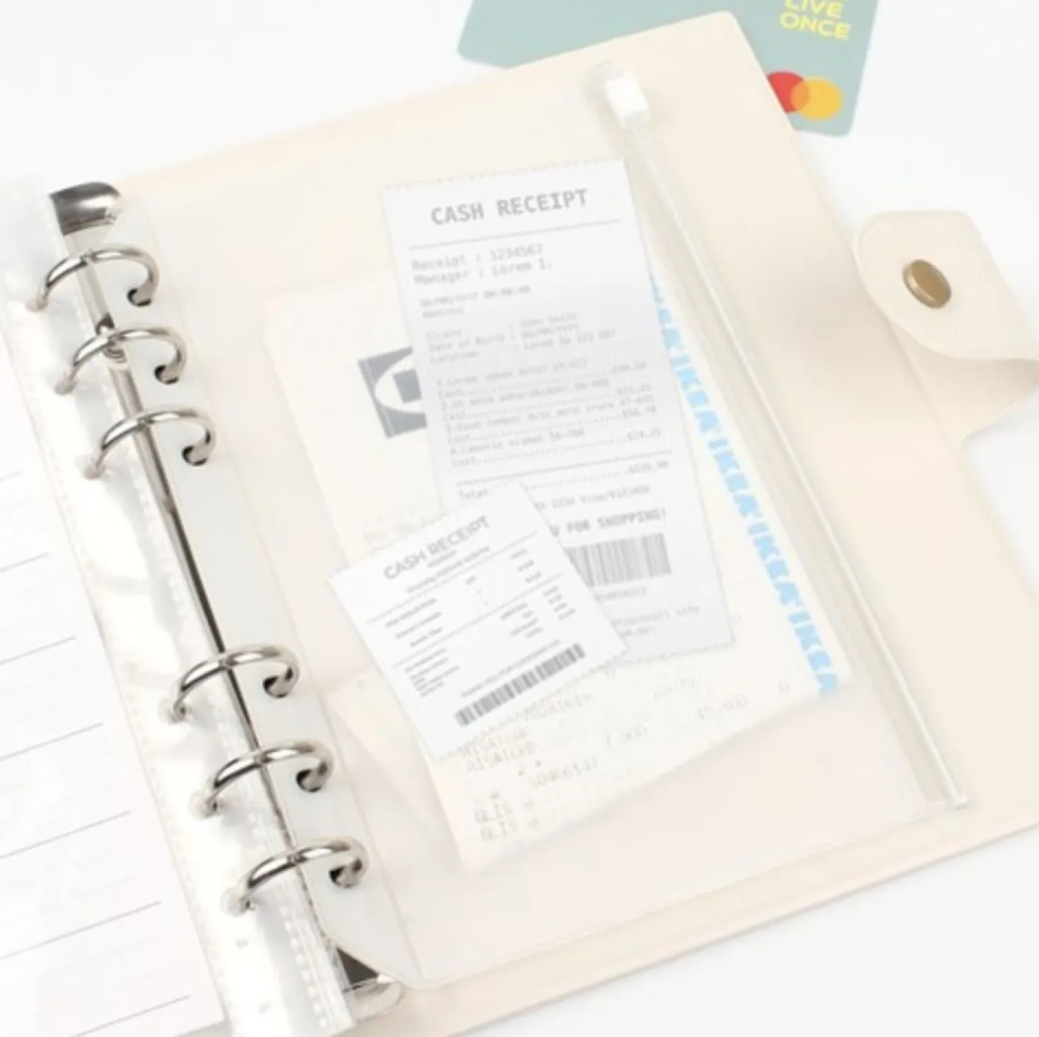 Bulk Double-sided 6 Ring A6 Pocket Refill