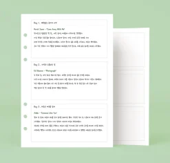 Bulk 6 Ring A5 Note Refill
