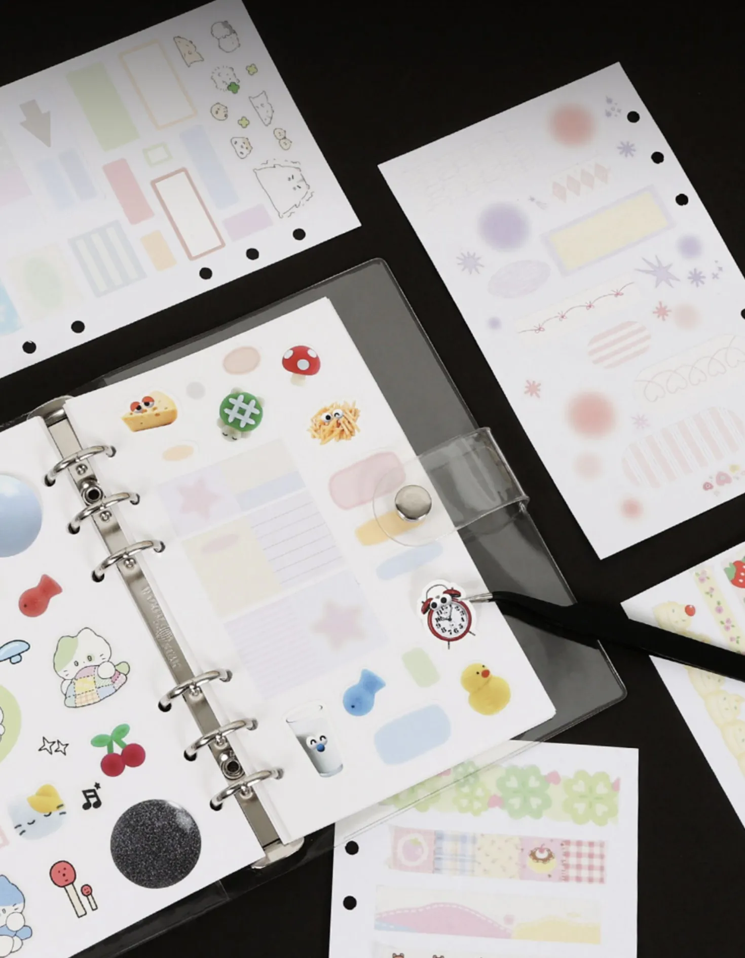 Bulk Sticker Book 6 Ring A5 Refill