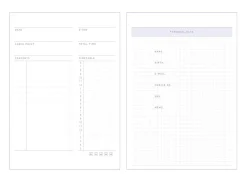 Bunny 100 Days Study Planner