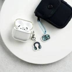 Button Earphone Pouch