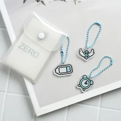 Button PVC Card Case