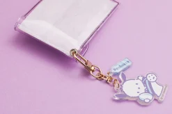 Button PVC Card Case