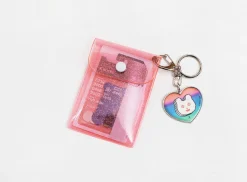 Button PVC Card Case