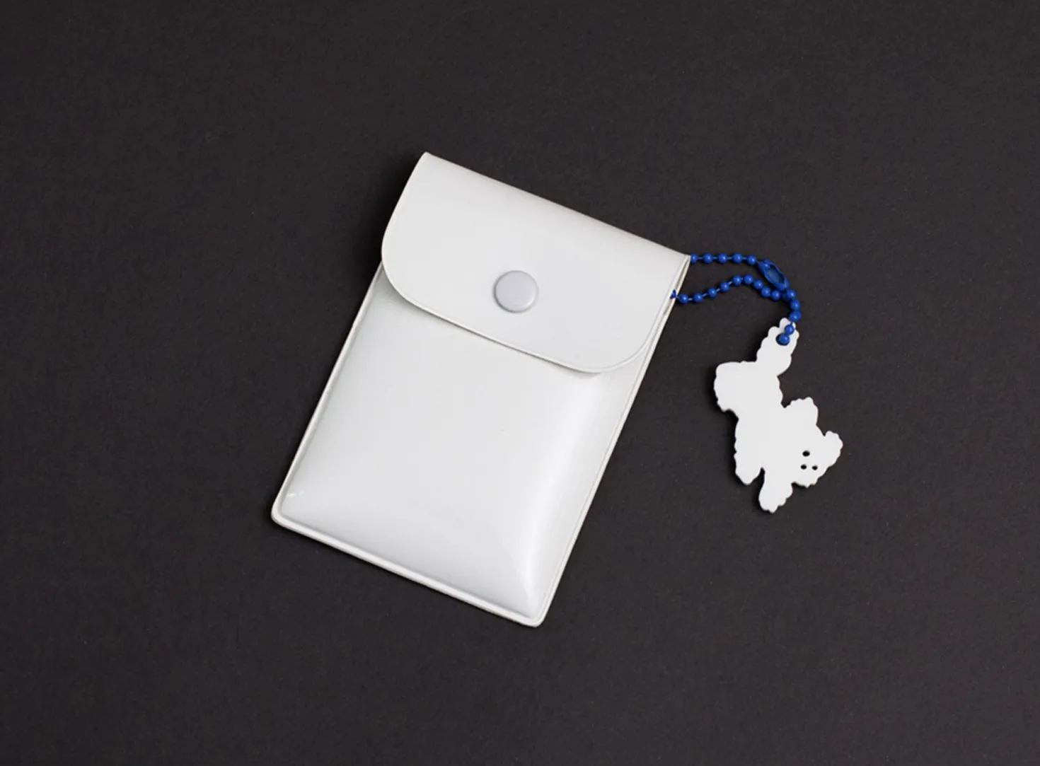 Button PVC Card Case