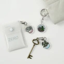 Button PVC Card Case