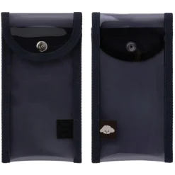 Button Translucent Pen Pouch