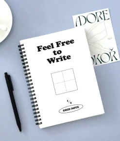 B&W A5 Spiral Notebook