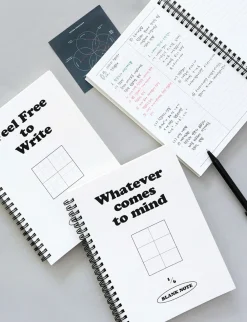 B&W A5 Spiral Notebook