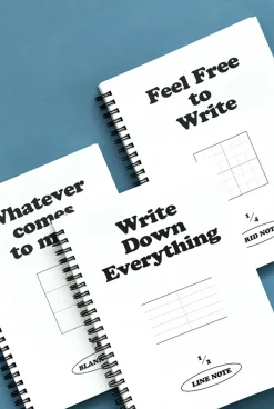 B&W A5 Spiral Notebook