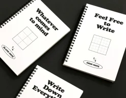 B&W A5 Spiral Notebook