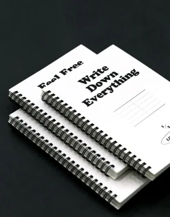 B&W A5 Spiral Notebook