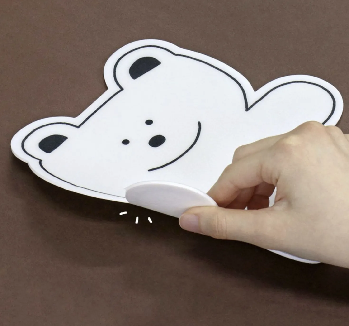 B&W Doodle Mouse Pad