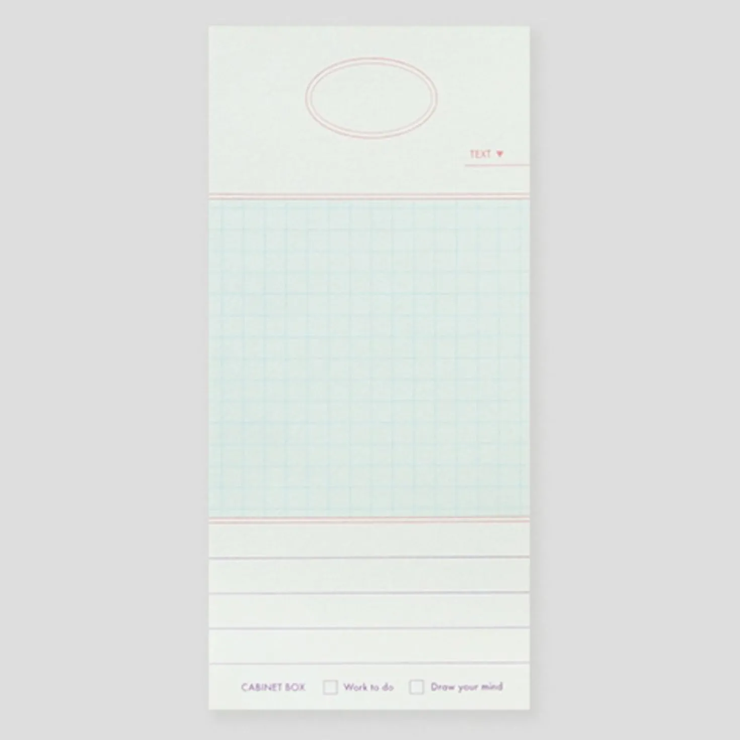 Cabinet Themed Notepad