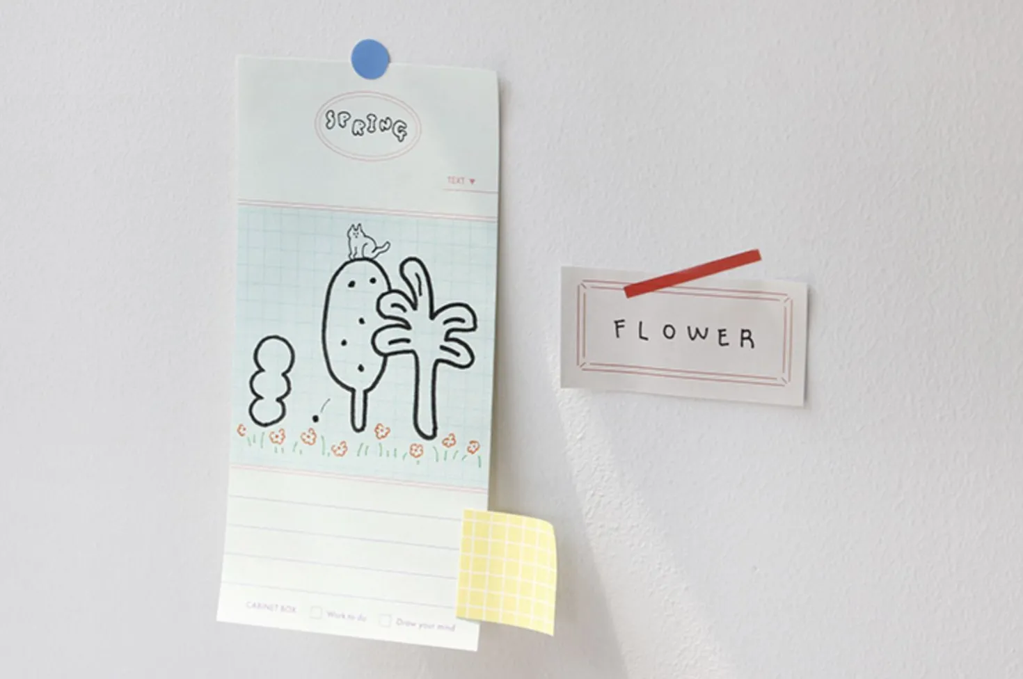 Cabinet Themed Notepad
