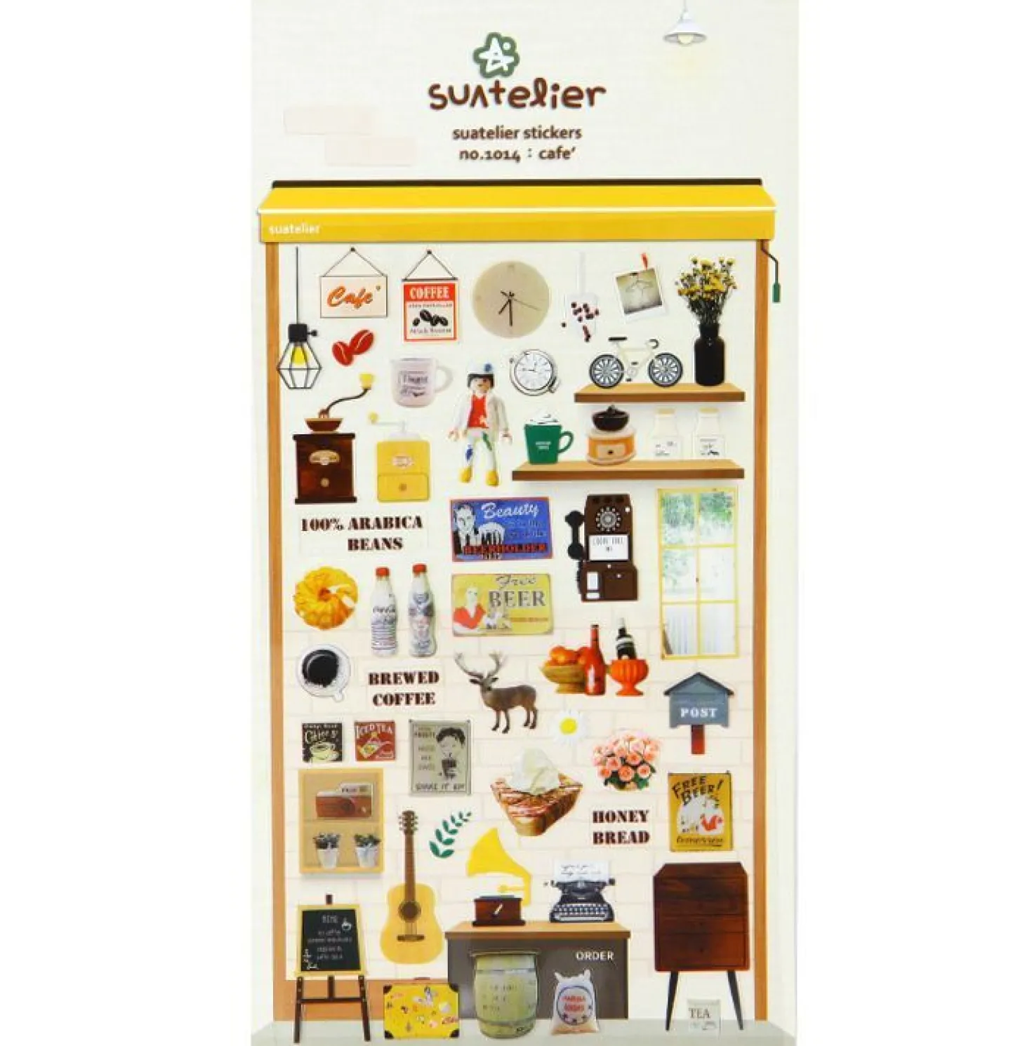Cafe Deco Sticker