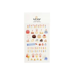 Cake is Here! Deco Sticker